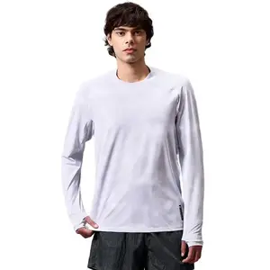 Endura, Hommes, Maillot de cyclisme, Alltrack Roam Tech L/S Shirt (XL), Blanc, XL pas cher