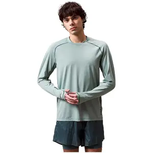 Endura, Hommes, Maillot de cyclisme, AllTrack Roam L/S Tech Tee (XL), Vert, XL pas cher