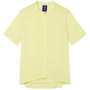 Endura Loop Zipped Korte Mouw Enduro Trui Geel M Man pas cher
