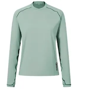 Endura, Femmes, Maillot de cyclisme, Alltrack Roam Tech L/S Damen Trikot (M), Vert, M pas cher