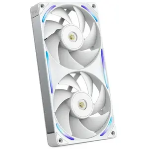 NZXT F240X Performance RGB Whit (120 mm), Ventilateur PC, Blanc