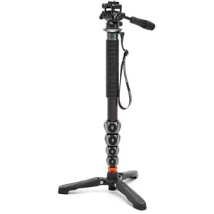 3 Legged Thing Legends Alana Monopod Metallic Slate Grey Kit with DOCZ... pas cher