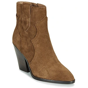 Bottines Ash RUSSET femme pas cher
