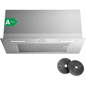 CIARRA CBCS6926A inbouw afzuigkap 60 cm - 650 m³/h - RVS - A+++