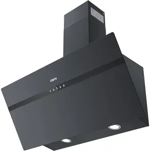 CIARRA CBCB9736F-B 90cm Schuine Afzuigkap Zwart   inclusief set koolst...Vendu parbol