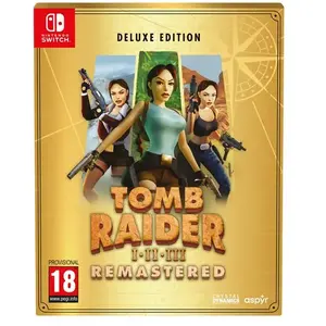 Premium Tomb Raider 1-3 Remastered Starring Lara Croft Deluxe Edition - Switch pas cher