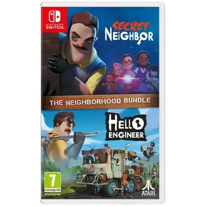 Atari Secret Neighbor + Hello Engineer - The Neighborhood Bundle Switch Game pas cher