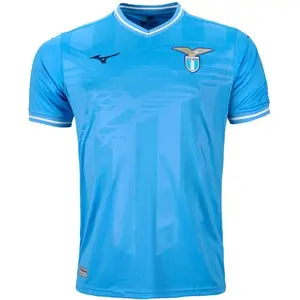 Mizuno Home SS Jersey Lazio Jr T-Shirt Garçon pas cher