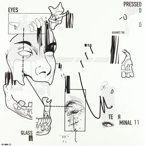 Black Opal Eyes Pressed Against The Glass Vinyle Coloré pas cher