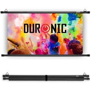 Duronic BPS90 16/9 Ecran de Projection TV et Home Cinema de 90 Pouces ... pas cher