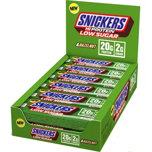 Mars Snickers Low Sugar High Protein Bar 12 repen Hazelnut pas cher