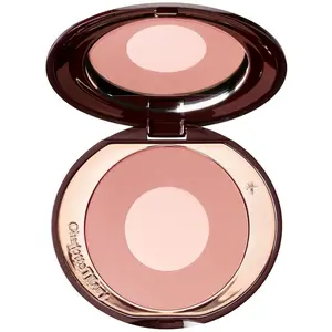 Charlotte Tilbury Pillow Talk Cheek to Chic Blush   8g   Iconische Duo Blusher voor een Natuurlijke, Stralende Glow