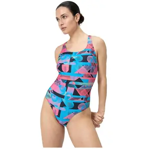 Speedo Maillot De Bain Allover Digital Powerback pas cher