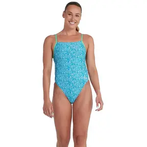 Speedo Maillot De Bain Allover Lattice-back pas cher