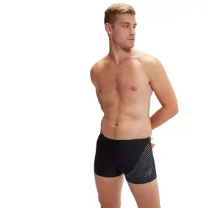 Speedo Medley Logo Aquashort Zwart/Grijs Heren Sportzwembroek - Maat 5Vendu parbol
