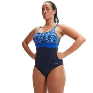 Speedo Maillot De Bain Shaping Contoureclipse Printed pas cher