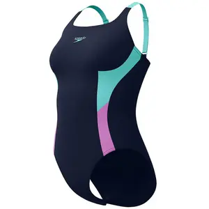 Speedo Maillot De Bain Shaping Solid Splice pas cher