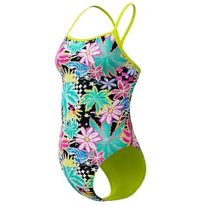 Speedo Maillot De Bain Fl Printed V-back 2.0 pas cher