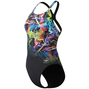 Speedo Maillot De Bain Fl Placement Printed Powerback pas cher