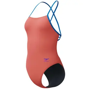 Speedo Maillot De Bain Fl Solid Tie Back pas cher