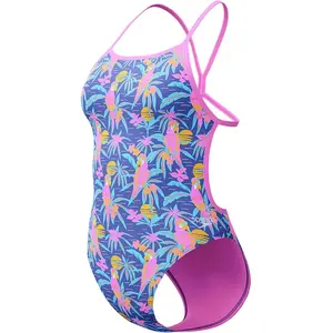 Speedo Maillot De Bain Allover Digital V-back pas cher