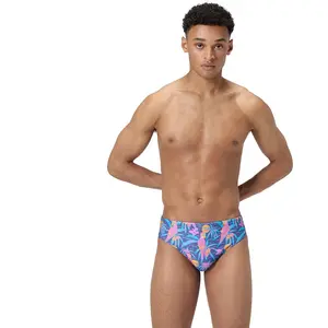 Comparateur de prix : Speedo Slip De Bain Allover Digital 8cm