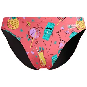 Speedo Beachstar Slip imprimé pour homme 5,1 cm, Coral Sands, 28 pas cher
