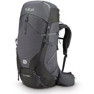 RAB Exion 55 Backpack - 51-60L Backpack - Anthracite/Graphene