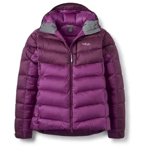 Rab, Femmes, Vestes d'hiver, Women's Glaceon Pro Jacket, Violet, Multicolore, (M) pas cher