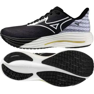 Comparateur de prix : Mizuno, Unisexe, Chaussures de course à pied, WAVE RIDER 29 (44), Noir