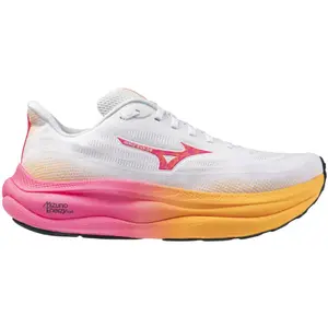 Mizuno, Hommes, Chaussures de course à pied, Wave Sky 9 (47), Blanc pas cher