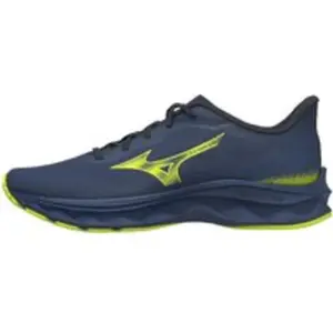 Mizuno, Hommes, Chaussures de course à pied, Wave Serene 2 Gtx (45), Bleu, Jaune pas cher