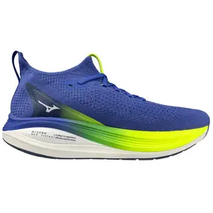 Mizuno, Unisexe, Chaussures de course à pied, Neo Vista 2 (47), Bleu, Blanc, Jaune pas cher