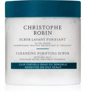 Christophe Robin Cleansing Purifying Scrub with Sea Salt Shampoo pas cher