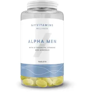 MYVITAMINS Wellnes Alpha Men Avec 21 Vitamines et Minereaux 120 Tablets pas cher