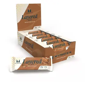 Layered protein bar (12x60g) Barres protéinéesTriple ChocolatMyprotein pas cher