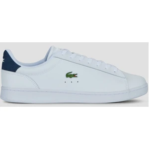 Lacoste Lacoste - Basket Homme En Cuir Carnaby Set - Blanc pas cher