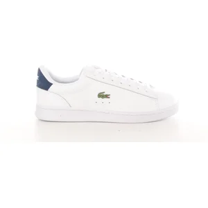 Lacoste Lacoste - Basket Homme En Cuir Carnaby Set - Blanc pas cher