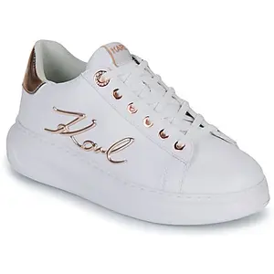 Chaussure Karl Lagerfeld Modèle Kapri Signia Lace Lthr - Coleur Blanc pas cher