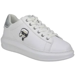 Basket Dames Karl Lagerfeld KL62530N Kapri NFT 01S White Silver-40 pas cher