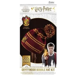 Eaglemoss Collections Harry Potter - Kit de bricolage tricoté chapeau Bobble - Gryffondor pas cher