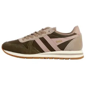 Gola Téniss Gola Daytona Chute Femme - Textile Et Suédé Kaki - 37