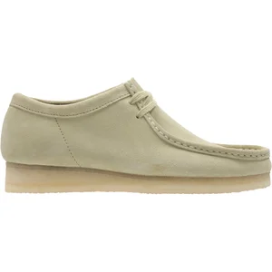 Chaussures Clarks originals Wallabee en daim beige pour homme.-41