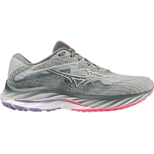 Mizuno Wave Rider 27 Femme course à pied, Pblue Blanc H Vpink, 41 EU pas cher