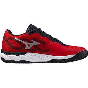Mizuno Padelschoen Tennisschoen Wave Enforce Court Heren Rood Zwart pas cher