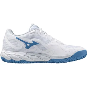 Mizuno Tennisschoen Padelschoen Wave Enforce Court CC Dames Wit pas cher