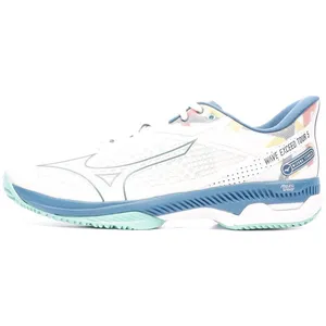 Comparateur de prix : Mizuno Mizuno Wave Exceed Tour 5 Clay Court Blanc Bleu 61gc2274 30