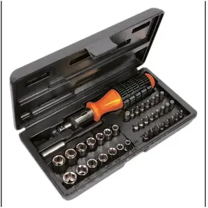 AVIT Werkplaats Ratelschroevendraaier 1/4 (6.3 mm) 57 mm