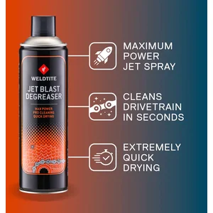 Weldtite Jet Blast Ontvetter 500ml Zwart pas cher