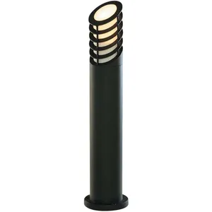SEARCHLIGHT Lampadaire / borne d'extérieur noir 73Cm aluminium laqué n... pas cher